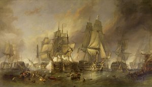 Die Schlacht von Trafalgar von Clarkson Frederick Stanfield